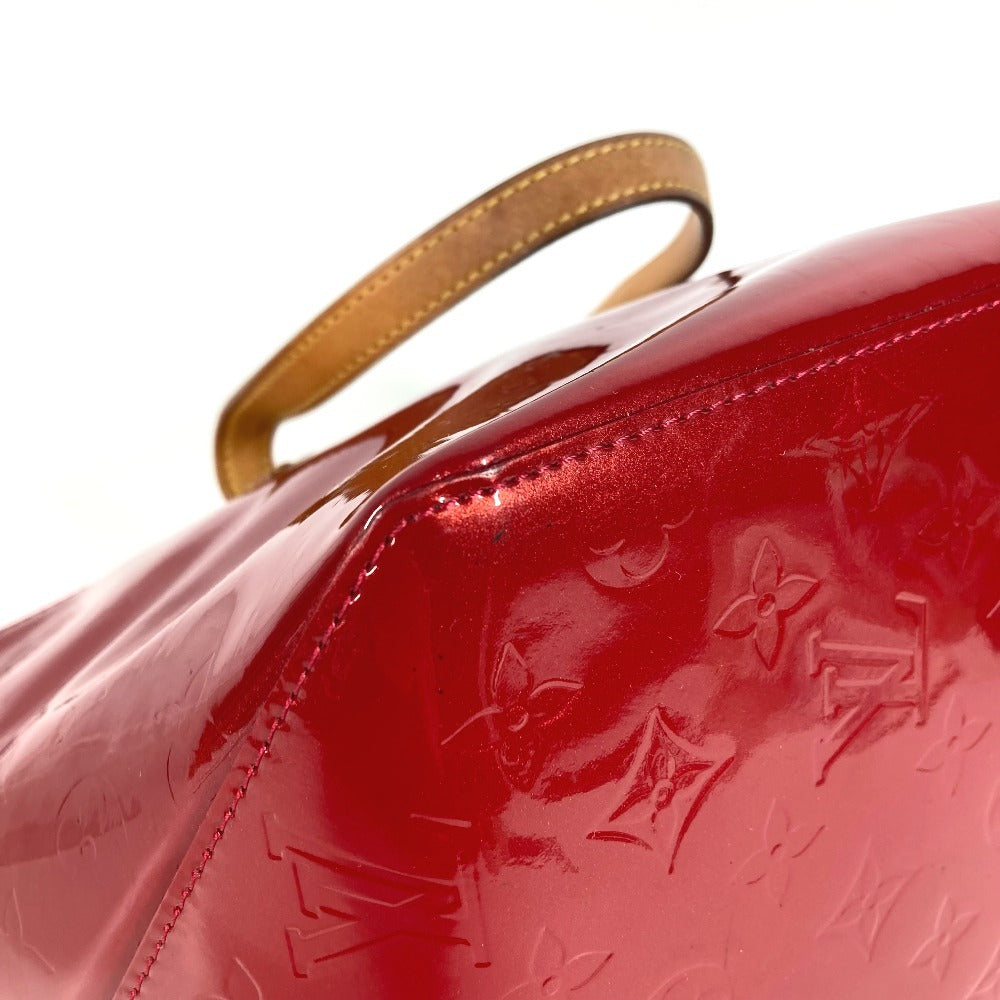LOUIS VUITTON M93583 モノグラムヴェルニ ヴェルビューPM ベルビューPM 肩掛け カバン トートバッグ ショルダーバッグ モノグラムヴェルニキャンバス レディース ポムダムール レッド
