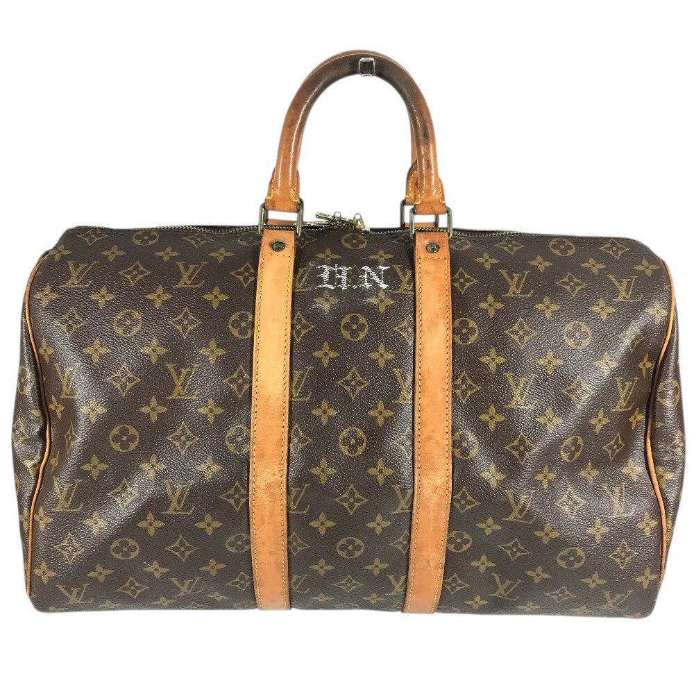 LOUIS VUITTON M41428 Monogram Keepall45 Keepall 45 Bag Travel Bag Travel Bag Hand Bag Duffle Bag MonogramCanvas Brown Used