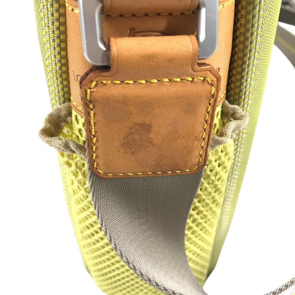LOUIS VUITTON M80636 ダミエ ジェアン ウェザリー LVカップ 斜め掛け ポシェット カバン ショルダーバッグ ダミエジェアンキャンバス ユニセックス イエロー