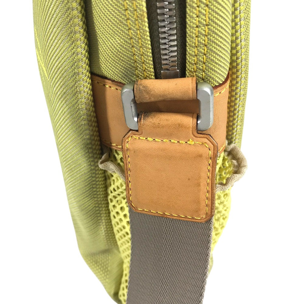 LOUIS VUITTON M80636 ダミエ ジェアン ウェザリー LVカップ 斜め掛け ポシェット カバン ショルダーバッグ ダミエジェアンキャンバス ユニセックス イエロー