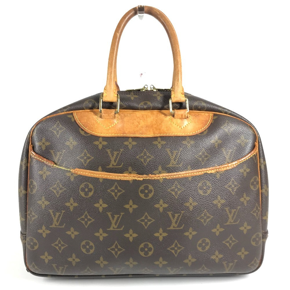 LOUIS VUITTON M47270 モノグラム ドーヴィル カバン トートバッグ ミニボストンバッグ ハンドバッグ モノグラムキャンバス ユニセックス ブラウン