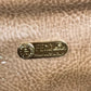 FENDI ヴィンテージ ロゴ ストライプ ペカン カバン 2WAYバッグ ショルダーバッグ 斜め掛け ミニボストンバッグ ハンドバッグ レザー/キャンバス ユニセックス ベージュ