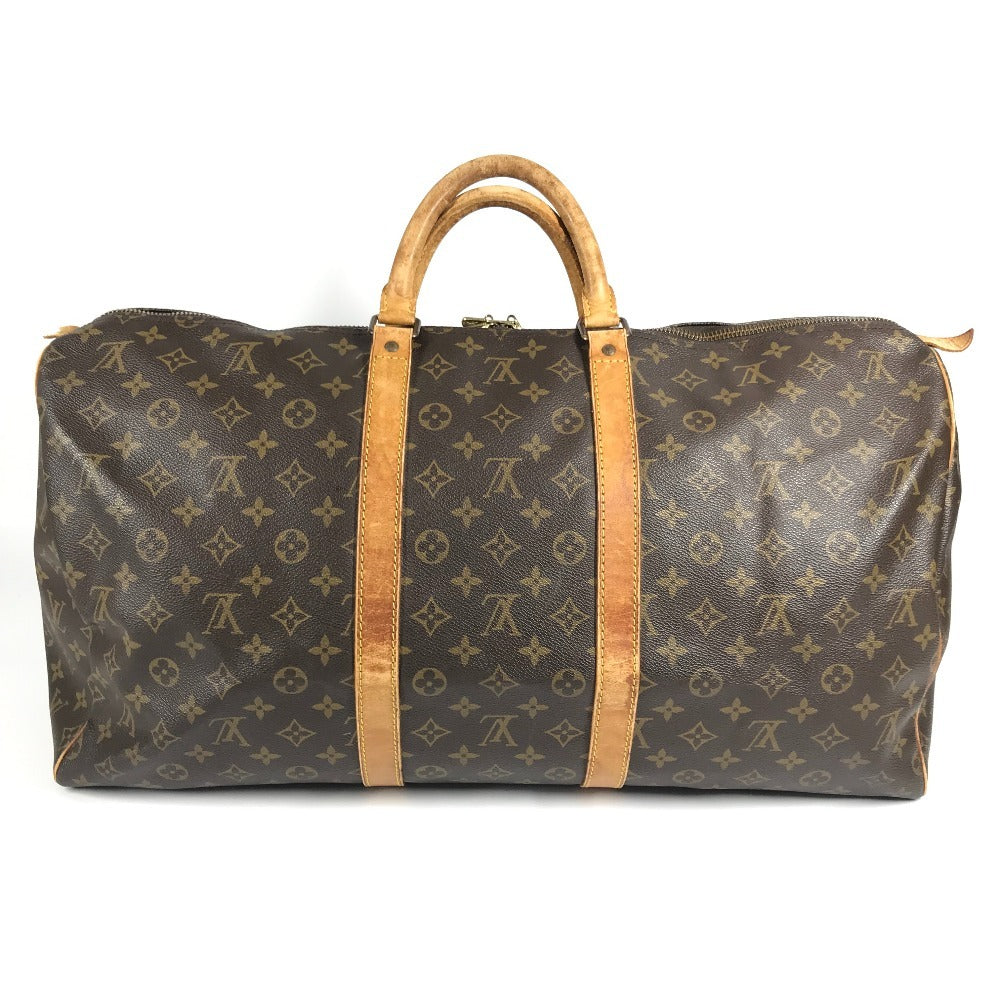 LOUIS VUITTON M41424 モノグラム キーポル55 キーポル 55 カバン ハンドバッグ 旅行バッグ トラベルバッグ ボストンバッグ モノグラムキャンバス ユニセックス ブラウン