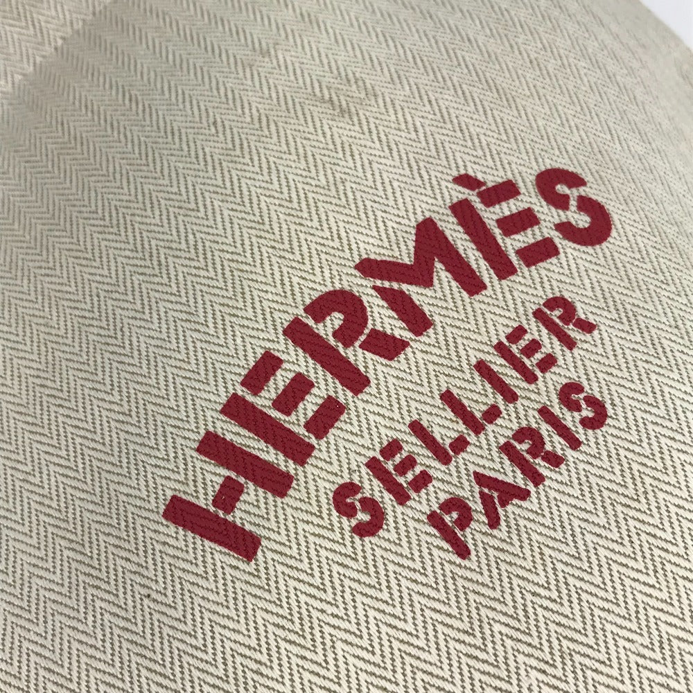 HERMES ロゴ アリーヌ PM アリーヌPM 肩掛け カバン ショルダーバッグ コットン レディース レッド