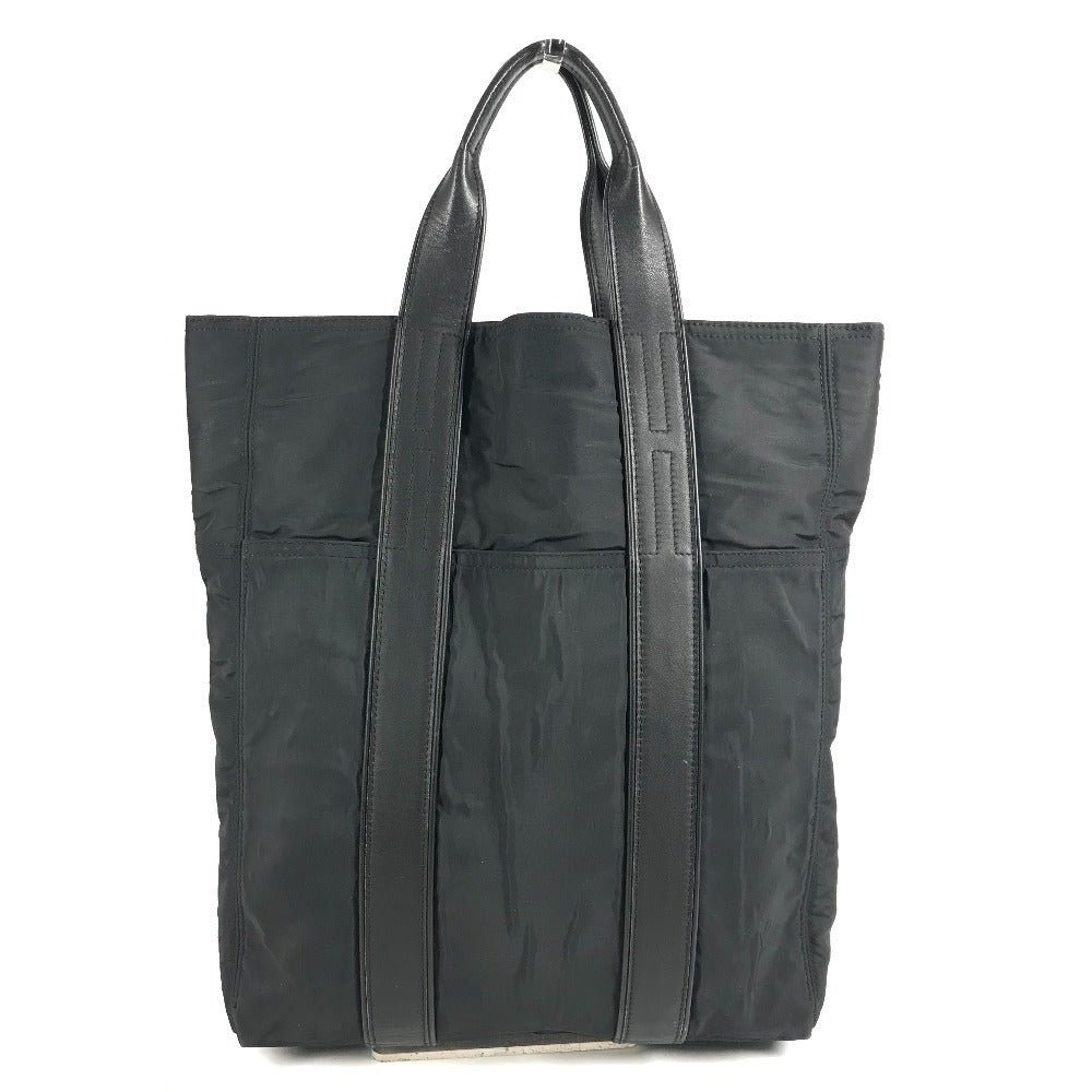 HERMES 縦型 ショルダーバッグ カバン アカプルコ カバス MM アカプルコカバスMM トートバッグ ナイロン ユニセックス ブラック