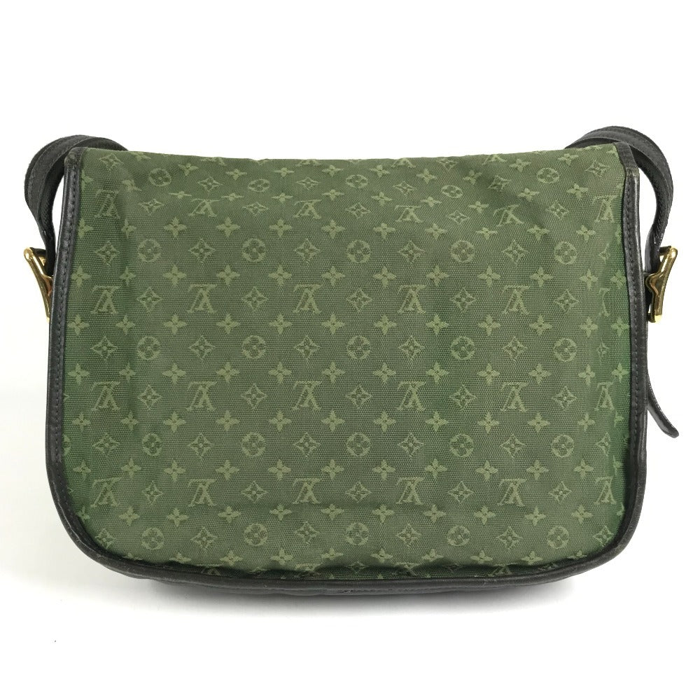 LOUIS VUITTON M92673 モノグラムミニ ベランジェール 斜め掛け カバン ポシェット フラップ ショルダーバッグ モノグラムミニキャンバス ユニセックス カーキ