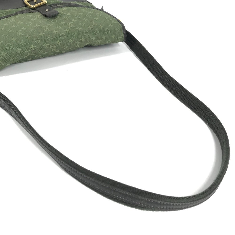 LOUIS VUITTON M92673 モノグラムミニ ベランジェール 斜め掛け カバン ポシェット フラップ ショルダーバッグ モノグラムミニキャンバス ユニセックス カーキ