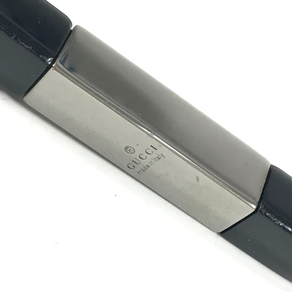 GUCCI 001 3738 GG ロゴ プラスチック ラウンド ハンドル 肩掛け カバン 巾着 巾着バッグ ハンドバッグ ショルダーバッグ GGキャンバス/レザー ユニセックス ベージュ