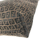 FENDI 8BH025 vintage Zucchino Logo Bag Tote Bag shawl Shoulder Bag Leather/Canvas Brown Used