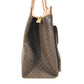 CELINE vintage Macadam logo Bag Tote Bag Business bag Hand Bag Leather Brown Used