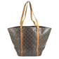 LOUIS VUITTON M51108 Monogram Sac Shopping Bag Shoulder Bag Tote Bag Shoulder Bag MonogramCanvas Brown Used