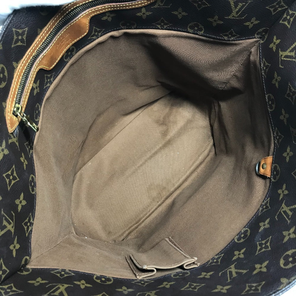 LOUIS VUITTON M51108 Monogram Sac Shopping Bag Shoulder Bag Tote Bag Shoulder Bag MonogramCanvas Brown Used