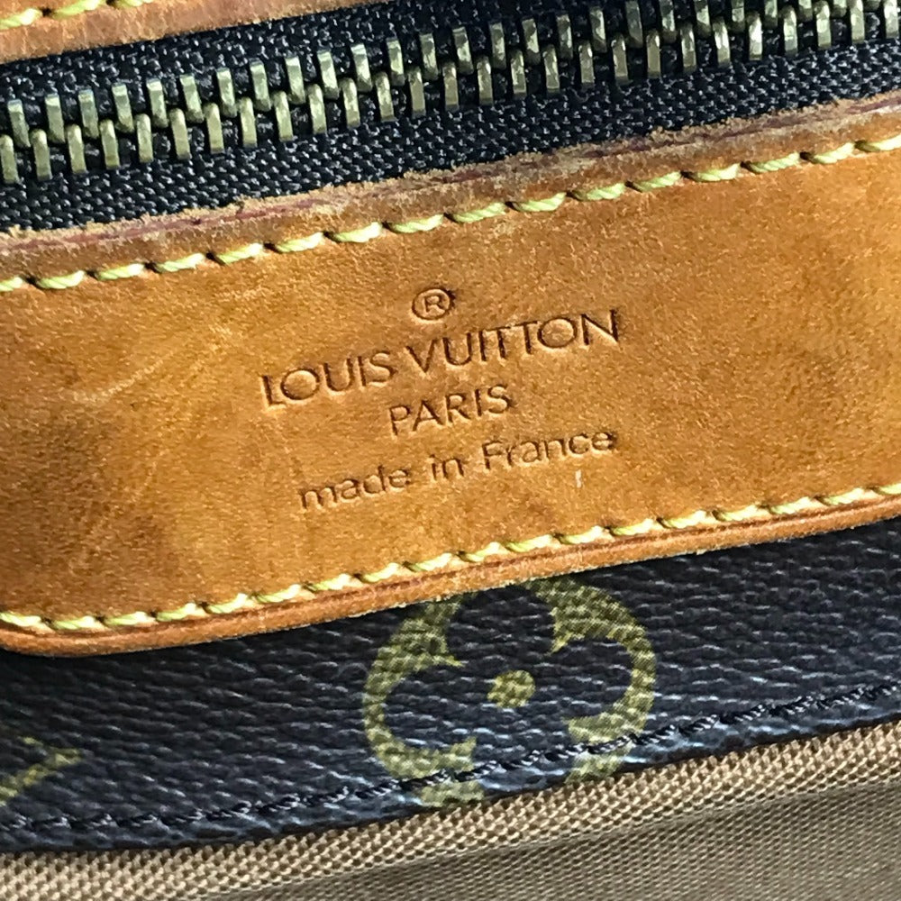 LOUIS VUITTON M51108 Monogram Sac Shopping Bag Shoulder Bag Tote Bag Shoulder Bag MonogramCanvas Brown Used