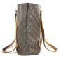 LOUIS VUITTON M51108 Monogram Sac Shopping Bag Shoulder Bag Tote Bag Shoulder Bag MonogramCanvas Brown Used