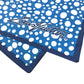 LOUIS VUITTON M78365 LVxYK Set of Three Bandanas - Infinity Dot Scarf Only one Scarf cotton blue Used