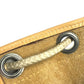HERMES H-punched logo drawstring bag lunch bag shawl Shoulder Bag Taurillon Clemence Yellow Beige Based Used