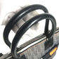 Dior Flight line Trotter Logo Denim Bag Tote Bag Shoulder Bag Hand Bag Leather/Canvas blue/Orange Used