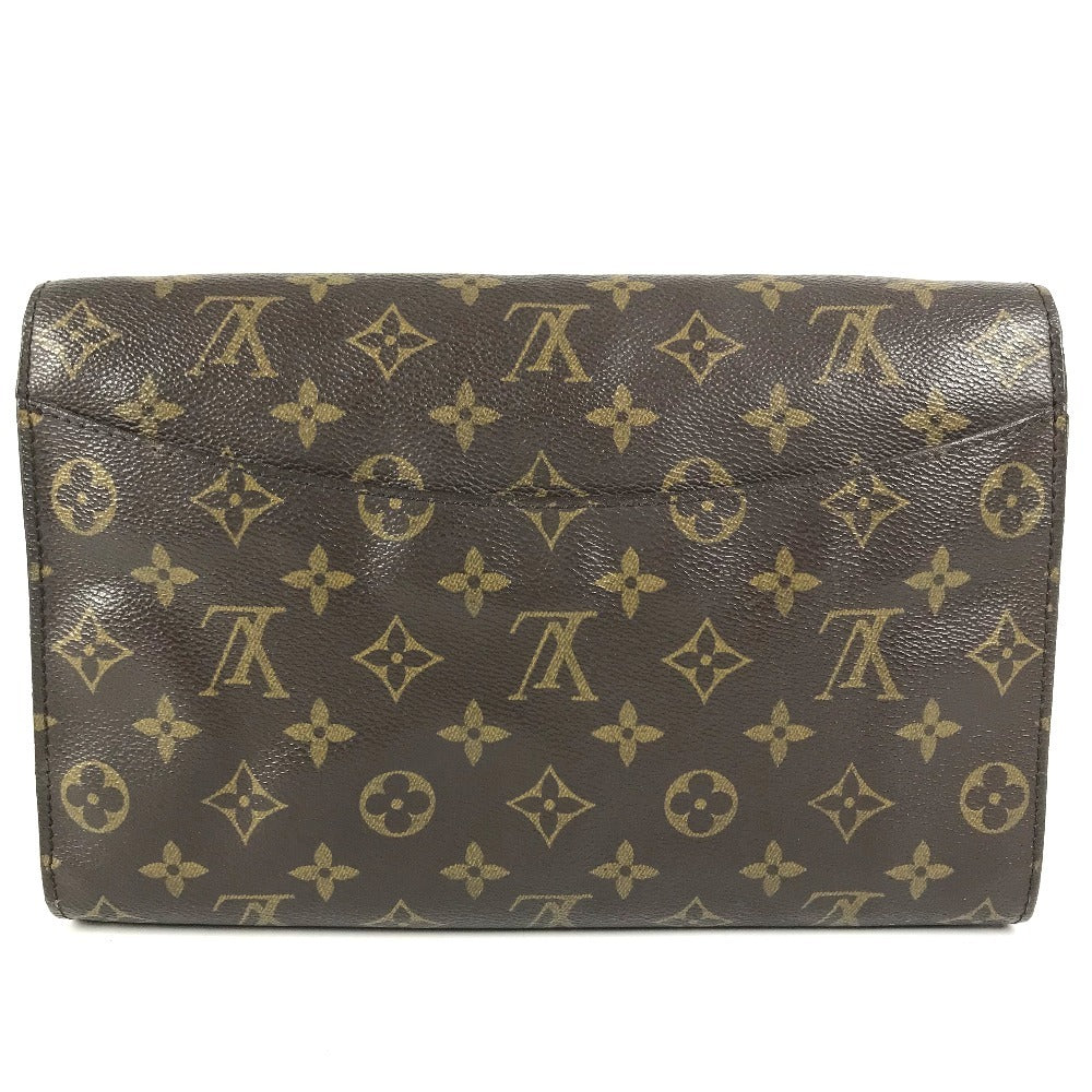 LOUIS VUITTON M51797 Monogram Bordeaux Clutch bag Vintage bag with flap Clutch bag MonogramCanvas Brown Used