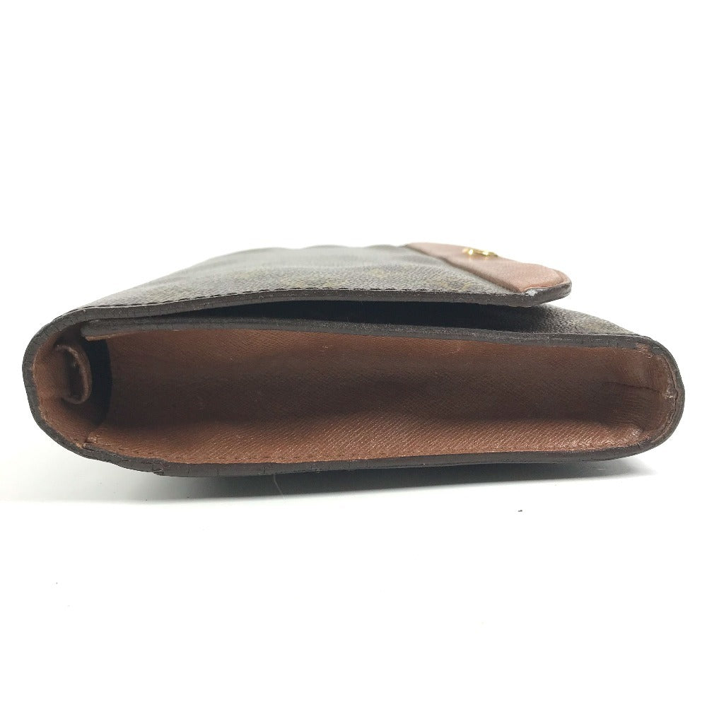 LOUIS VUITTON M51797 Monogram Bordeaux Clutch bag Vintage bag with flap Clutch bag MonogramCanvas Brown Used