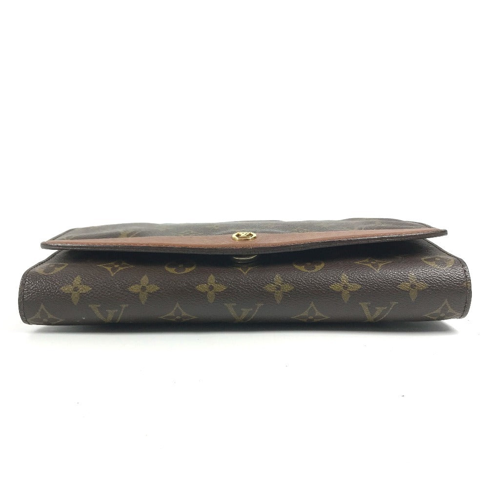 LOUIS VUITTON M51797 Monogram Bordeaux Clutch bag Vintage bag with flap Clutch bag MonogramCanvas Brown Used