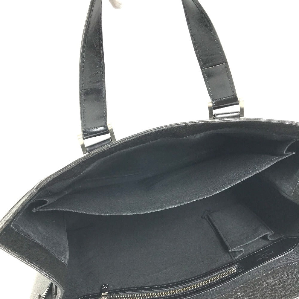 LOUIS VUITTON M31022 Taiga Kasbeck PM Kasbeck PM Bag Tote Bag Business bag Hand Bag Taiga Leather Ardoise Black Used