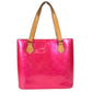 LOUIS VUITTON M91219 MonogramVernis Houston Bag Tote Bag Shoulder Bag Hand Bag MonogramVernisCanvas Fuchsia pink Used