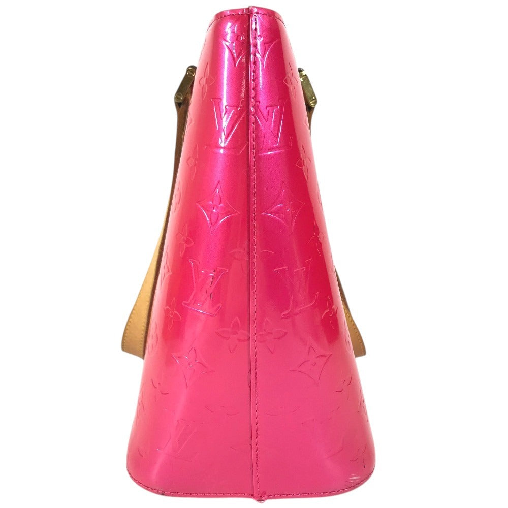LOUIS VUITTON M91219 MonogramVernis Houston Bag Tote Bag Shoulder Bag Hand Bag MonogramVernisCanvas Fuchsia pink Used