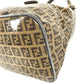 FENDI vintage Zucca logo Bag Shoulder Bag Hand Bag Shoulder Bag Coating canvas Beige Used