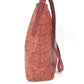 CELINE Sulky Logo Vertical Tote Bag, 2-way bag, Crossbody Tote Bag Shoulder Bag Leather / Coated Canvas Red Used