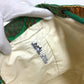 HERMES vintage Bird pattern Shoulder bag Drawstring bag Shoulder Bag cotton Green/yellow Used