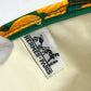 HERMES vintage Bird pattern Shoulder bag, tote bag, with 3 pouches. Shoulder Bag cotton Green/yellow Used