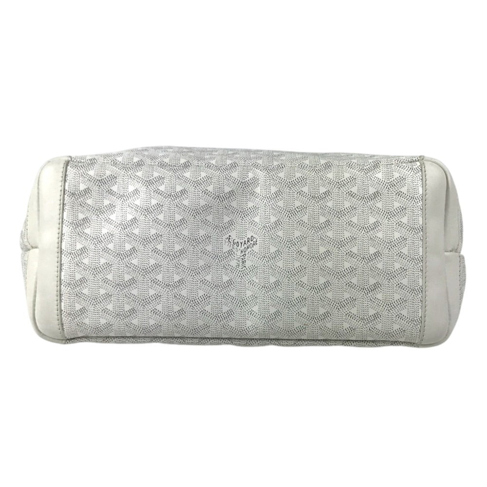 GOYARD Artois PM Artois PM Bag Tote Bag shawl Shoulder Bag PVC/Leather White Used