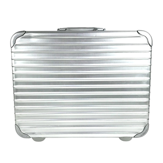 RIMOWA Business bag with dial lock Attache case Briefcase Hand Bag Trunk Hand Bag Aluminum Silver Used