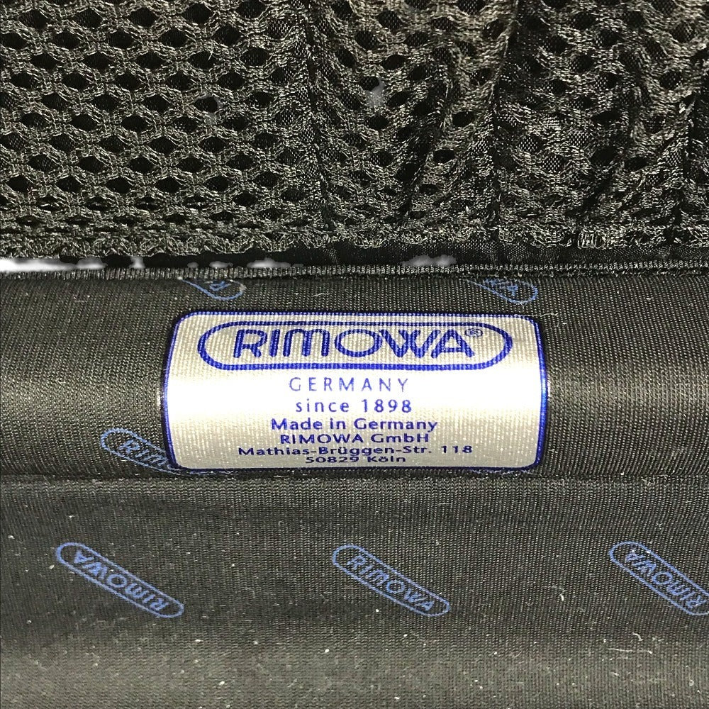 RIMOWA Business bag with dial lock Attache case Briefcase Hand Bag Trunk Hand Bag Aluminum Silver Used
