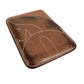 HERMES MagSafe Eman Cheval MagSafe Business Card Holder Pass Case Card Case Leather Brown Used