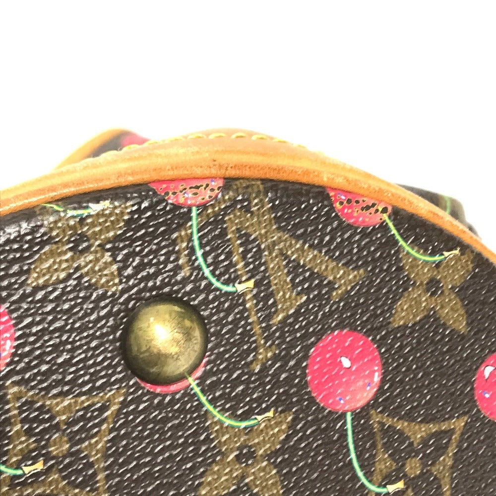 LOUIS VUITTON M95012 Monogram Cherry Takashi Murakami Bucket PM Bucket PM Shoulder Bag Tote Bag Bucket Shoulder Bag Monogram CherryCanvas Brown/Red Used