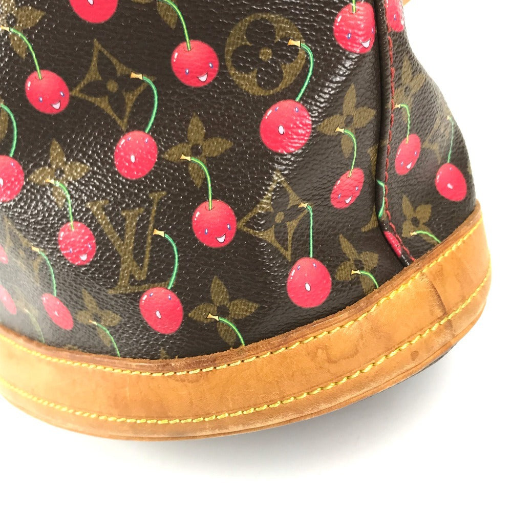 LOUIS VUITTON M95012 Monogram Cherry Takashi Murakami Bucket PM Bucket PM Shoulder Bag Tote Bag Bucket Shoulder Bag Monogram CherryCanvas Brown/Red Used