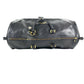 VERSACE vintage Sunburst logo 2-Way Bag: Shoulder Bag, Crossbody Bag, Duffle Bag Hand Bag Leather Black/Gold Used