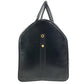 VERSACE vintage Sunburst logo 2-Way Bag: Shoulder Bag, Crossbody Bag, Duffle Bag Hand Bag Leather Black/Gold Used