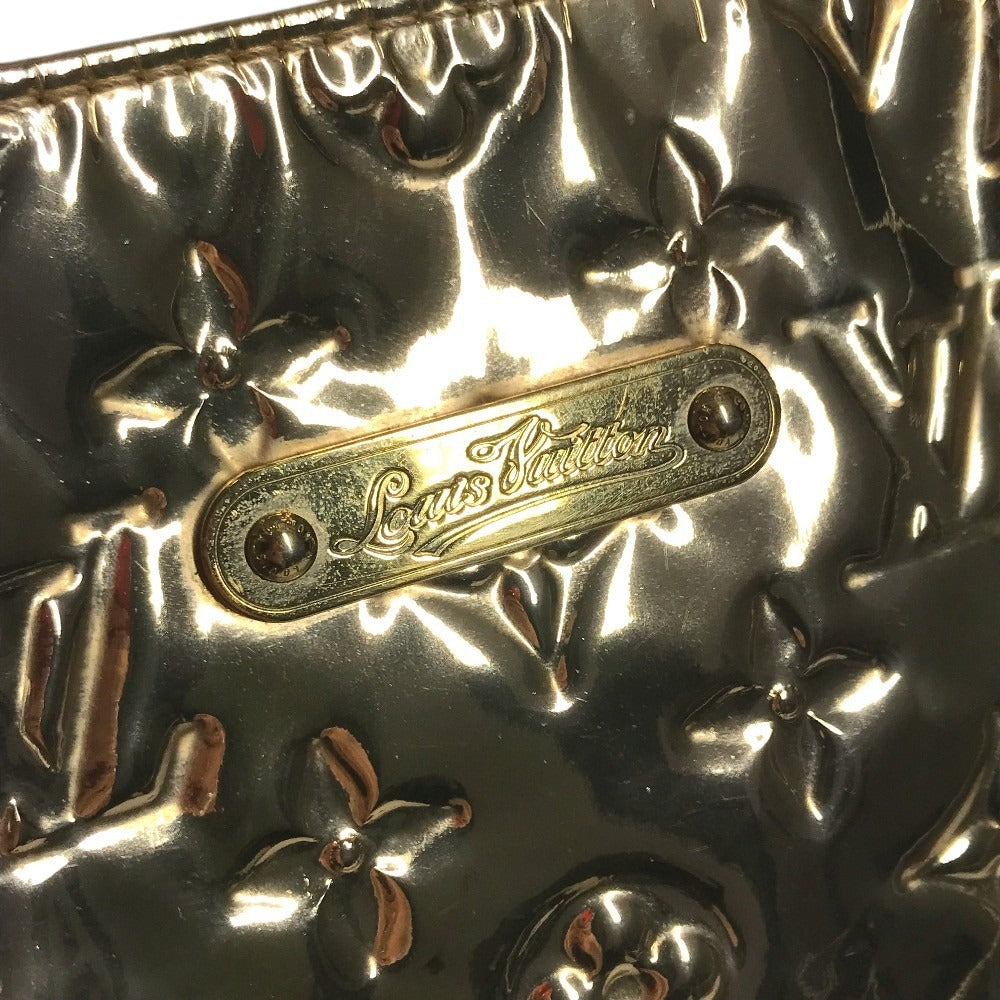 LOUIS VUITTON 不明 MonogramMiroir Bellevue GM Bellevue GM Bag Tote Bag shawl Shoulder Bag Leather Gold Used
