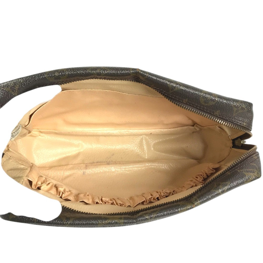 LOUIS VUITTON M47522 Monogram Trousse Toilette 28 Trousse Toilette 28 Cosmetics Pouch Clutch Bag Cosmetics Pouch MonogramCanvas Brown Used