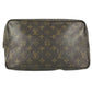 LOUIS VUITTON M47522 Monogram Trousse Toilette 28 Trousse Toilette 28 Cosmetics Pouch Clutch Bag Cosmetics Pouch MonogramCanvas Brown Used