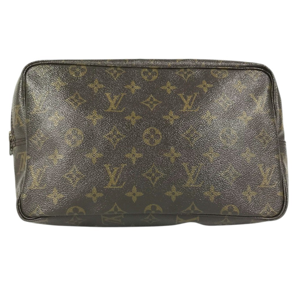 LOUIS VUITTON M47522 Monogram Trousse Toilette 28 Trousse Toilette 28 Cosmetics Pouch Clutch Bag Cosmetics Pouch MonogramCanvas Brown Used