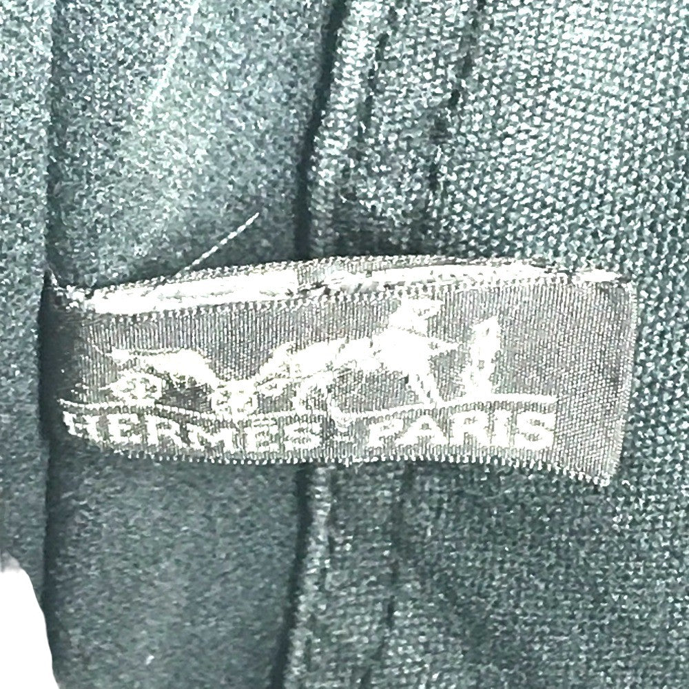 HERMES Fourre ToutPM Fourre Tout PM Tote Bag Hand Bag cotton Black/gray Used