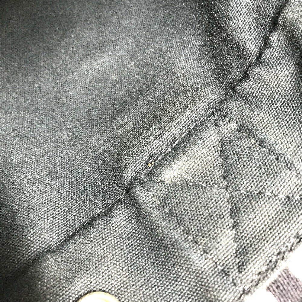 HERMES Fourre ToutPM Fourre Tout PM Tote Bag Hand Bag cotton Black/gray Used