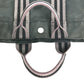 HERMES Fourre ToutPM Fourre Tout PM Tote Bag Hand Bag cotton Black/gray Used