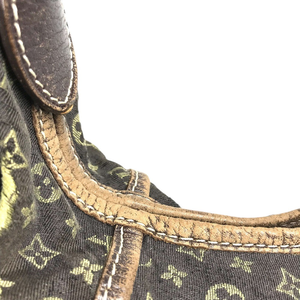 LOUIS VUITTON M95619 Monogram Mini-Lin Manon MM Manon MM Shoulder Shoulder Bag Monogram Mini-LinCanvas Brown Used