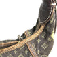 LOUIS VUITTON M95619 Monogram Mini-Lin Manon MM Manon MM Shoulder Shoulder Bag Monogram Mini-LinCanvas Brown Used