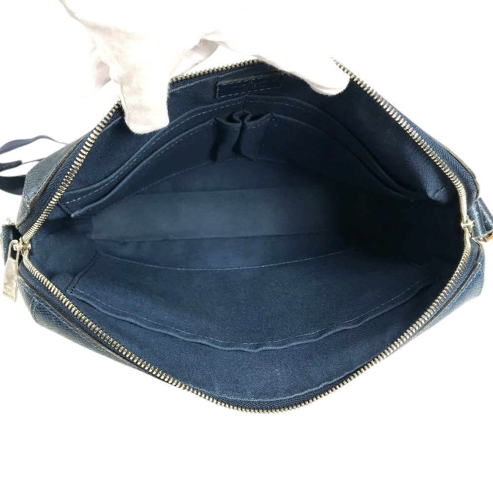 LOUIS VUITTON M30236 Taiga Grigori MessengerPM Bags Crossbody Messenger Bags Bags Shoulder Bag Taiga Leather Navy Used