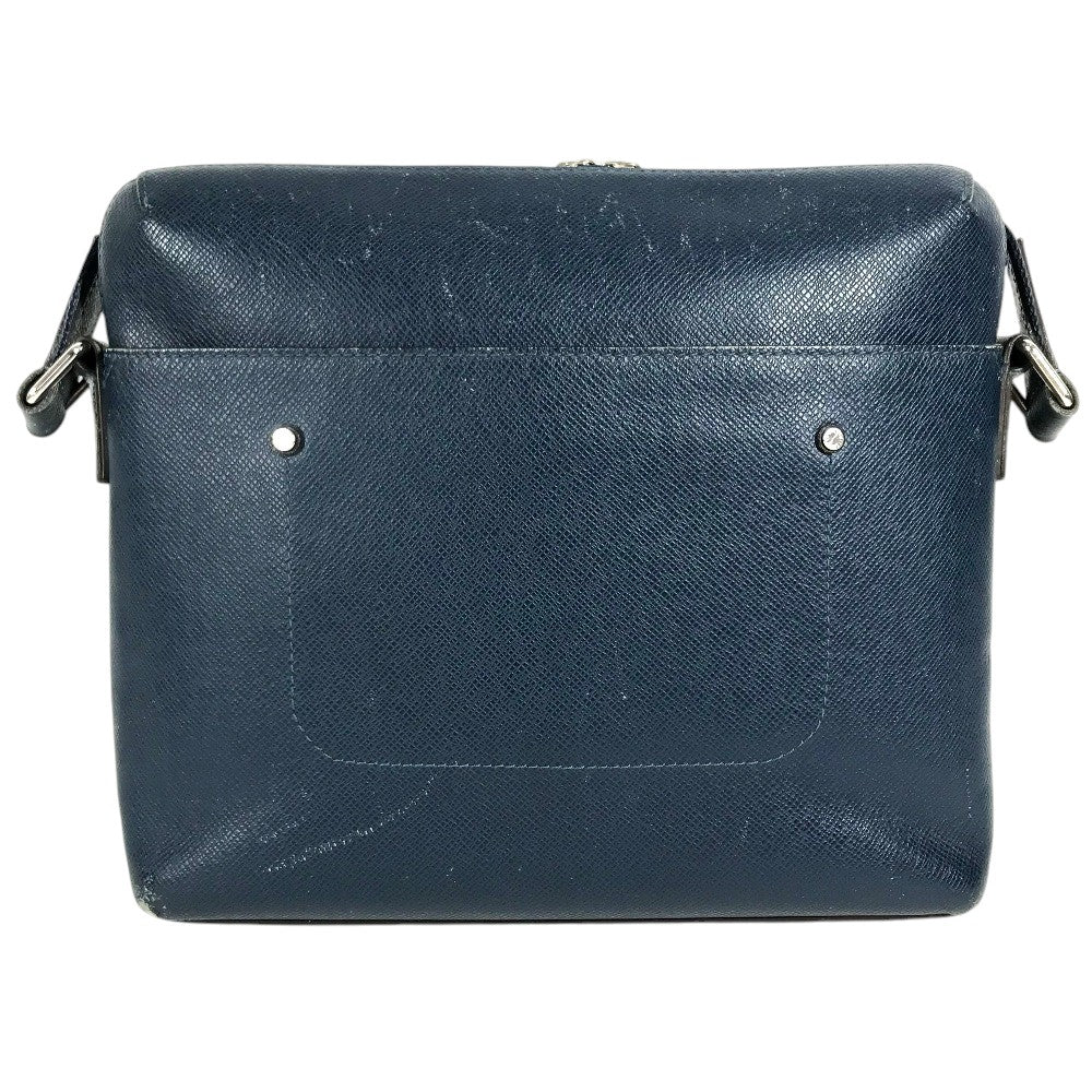 LOUIS VUITTON M30236 Taiga Grigori MessengerPM Bags Crossbody Messenger Bags Bags Shoulder Bag Taiga Leather Navy Used